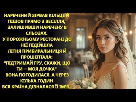 Видео: Чоловік кинув мене в день весілля  Але коли побачив мене на червоній доріжці — остовпів…