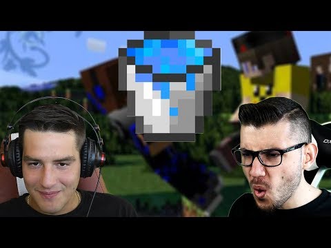 Видео: BUCKET CHALLENGE С WickyBG! MINECRAFT!