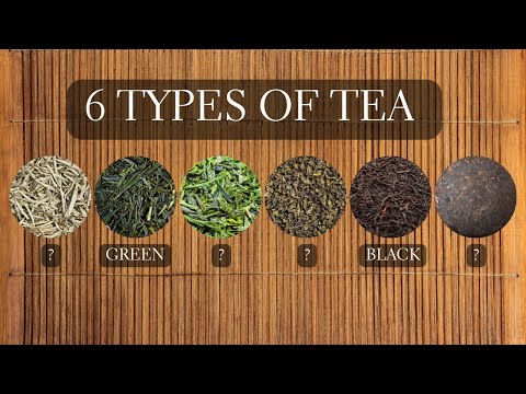 Видео: 6 видов чая — описание различных видов чая