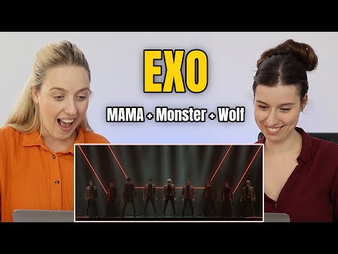 Видео: EXO - MAMA + Monster + Wolf (Live) | 1-я РЕАКЦИЯ | KPOP