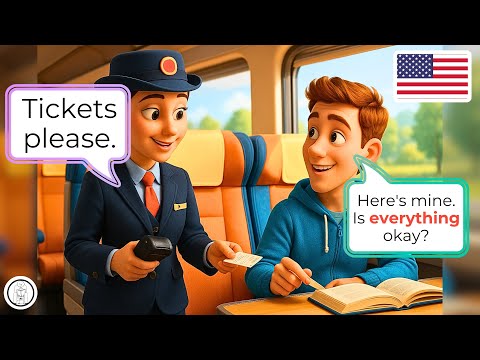 Видео: 🇺🇸 🇺🇸 🚂 15 Железнодорожных Разговоров на Английском для Начинающих A1 A2