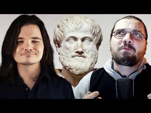 Видео: Маргинал критикует конкурента на тему философии Аристотеля