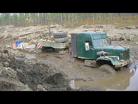 Видео: Зверская мощь легендарного грузовика КРАЗ 255 Б чудо советского машиностроения