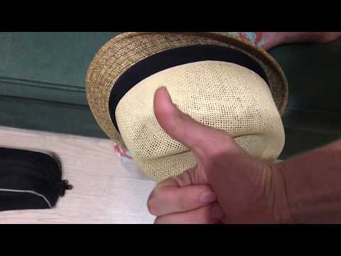 Видео: как выпрямить бумажную шляпу???