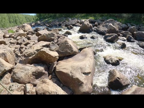 Видео: Сплав по Большой Веснине. Часть 6. Порог