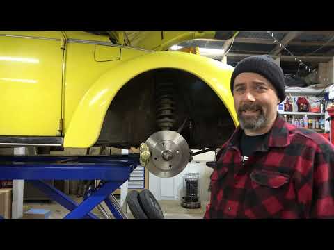 Видео: Модернизация дисковых тормозов для VW Super Beetle! Пусть ваш Beetle тормозит как современный авт...