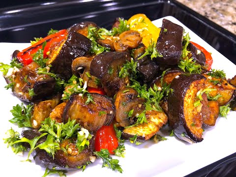 Видео: БАКЛАЖАНЫ В ДУХОВКЕ . Пикантная Закуска из Баклажанов.  Их невозможно не полюбить!