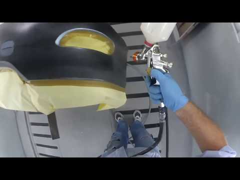 Видео: Lexus Rx -  330 ремонт бамперов.