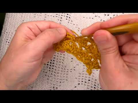 Видео: " ПЕРЕДЕЛКА ",  Прямой Узор из ШАЛИ , Вязание КРЮЧКОМ , crochet beautiful pattern (узор № 385)