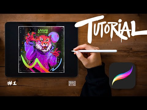 Видео: Мастер-класс по иллюстрации на iPad в Procreate