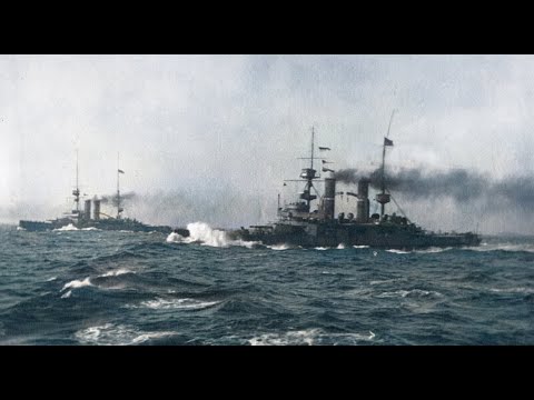 Видео: Все эскадренные броненосцы по странам 1886-1911г.