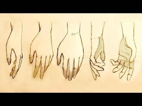 Видео: Как рисовать расслабленные руки: 5 способов