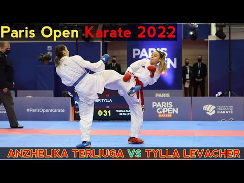 Видео: АНЖЕЛИКА ТЕРЛЮГА VS ТЫЛЛА ЛЕВАШЕР | ФИНАЛЬНЫЙ ЖЕНСКИЙ КУМИТЭ -55 КГ | ПАРИЖ ОТКРЫТЫЙ КАРАТЭ 2022 ...