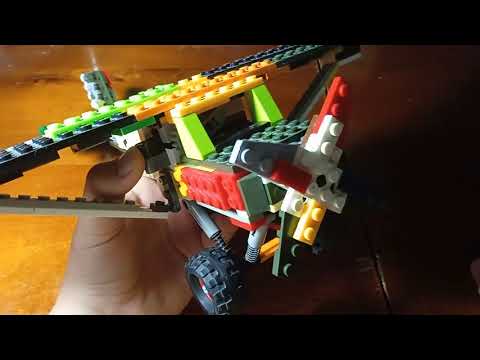 Видео: Обзор Самолёта-ВНЕДОРОЖНИКА (Bush Plane) из Лего (Самоделка)