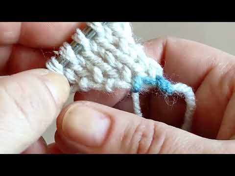 Видео: Энтерлак (энтрелак). Как связать начальный ряд треугольников, не набирая петли на весь ряд сразу.