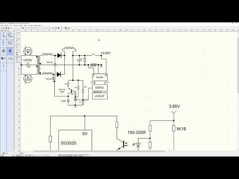 Видео: SG3525 + TL431 + PC120  нелинейность оптопары.