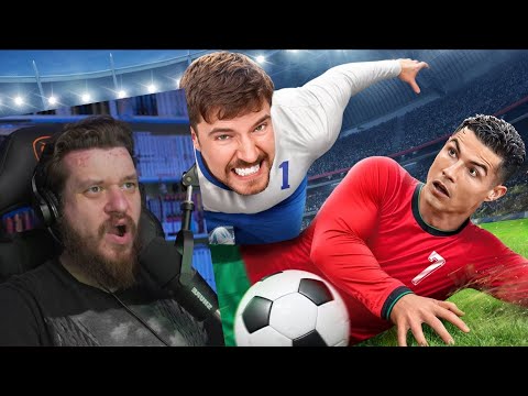 Видео: Обыграй Роналду, Выиграй $1,000,000 | РЕАКЦИЯ НА MrBeast