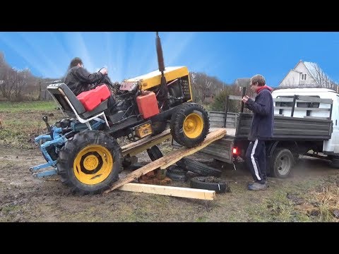 Видео: ПРОДАЛ САМОДЕЛЬНЫЙ ТРАКТОР...