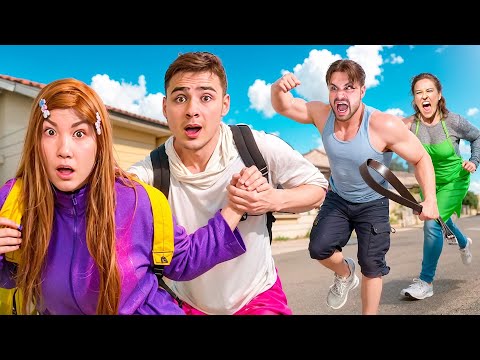 Видео: Скулбой и Скулгерл СБЕЖАЛИ ОТ ЗЛЫХ РОДИТЕЛЕЙ !