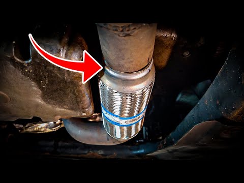 Видео: ✅ Замена гофры выхлопной системы на примере Опель Зафира А( Opel Zafira ). doRABOTKA