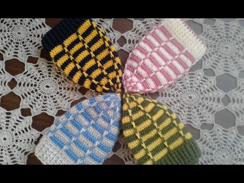 Видео: Шапка крючком. Часть 3 // Women's hats knitting