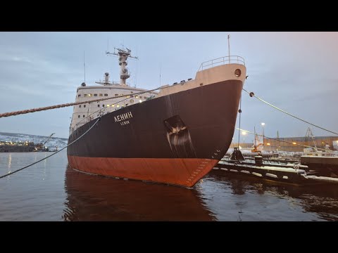 Видео: Ледокол Ленин Росатомфлот | Путешествия Пряниковых #амбассадор #яросатом #мурманск #путешествия