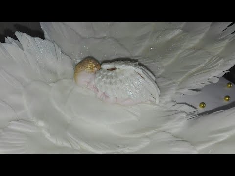 Видео: КАК СДЕЛАТЬ КРЫЛЬЯ АНГЕЛА ИЗ МАСТИКИ