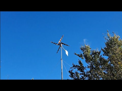 Видео: ВЕТРОГЕНЕРАТОР РАБОТАЕТ БЕЗ ШУМА. 
