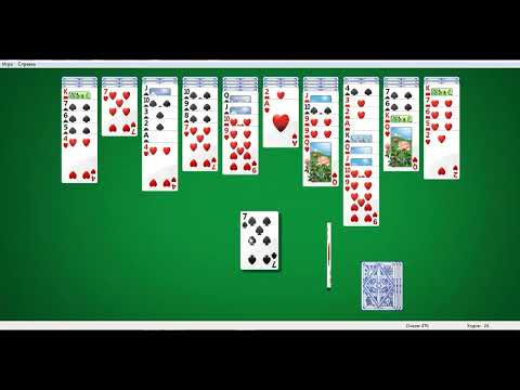 Видео: Пасьянс Паук две масти №50