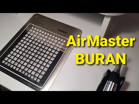 Видео: AirMaster BURAN. Встраеваемая вытяжка для маникюра
