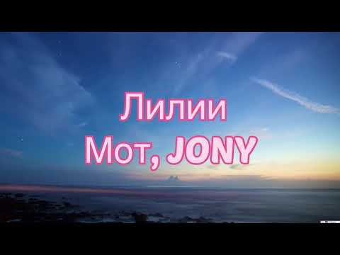 Видео: Мот, JONY - Лилии (#Lyrics, #текст #песни, #слова)