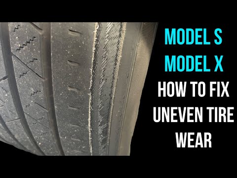 Видео: Неравномерный износ шин Tesla Model S/X: причины и решения