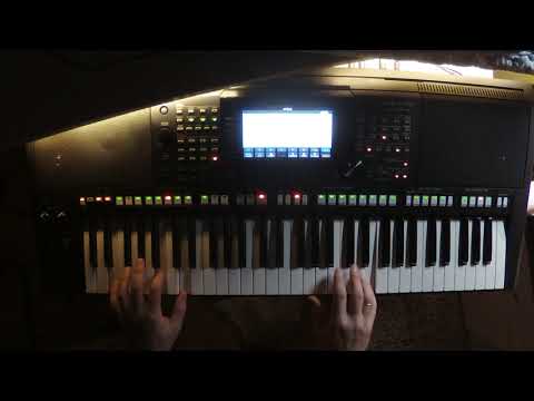 Видео: Yamaha PSR s775 Ненси Чистый лист
