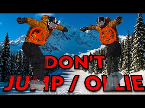 Видео: Не следует прыгать или делать олли во время выполнения трюков