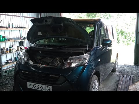 Видео: Тойота танк. замена масла в вариаторе