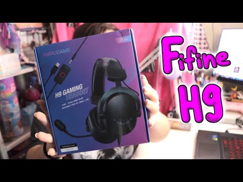 Видео: Хороший Микрофон Бюджетные Наушники - Fifine H9