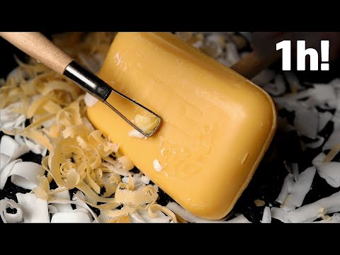 Видео: ACMP Звук мыла 1 час🧼⛏ Качество идеальное, Рай для ушек и глазок! Satisfying Soap Carving 1 Hour!