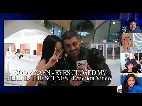 Видео: JISOO X ZAYN - EYES CLOSED MV ЗА КАДРАМИ - Видеореакция