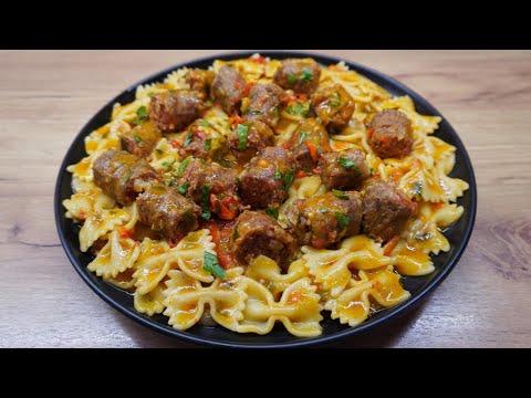 Видео: МАКАРОНЫ. БЫСТРЫЙ, ВКУСНЫЙ И СЫТНЫЙ УЖИН/  Delicious pasta dish with greek sausage