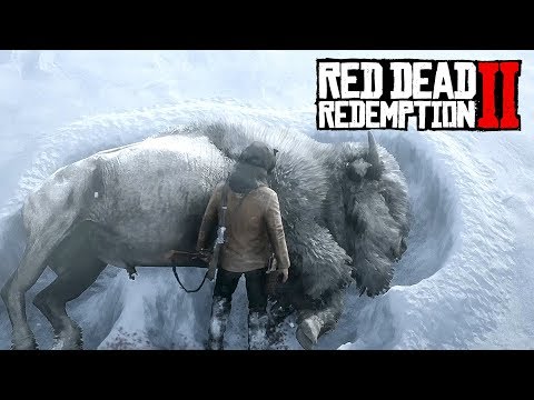 Видео: Охота на ЛЕГЕНДАРНОГО БИЗОНА - RED DEAD REDEMPTION Прохождение #13