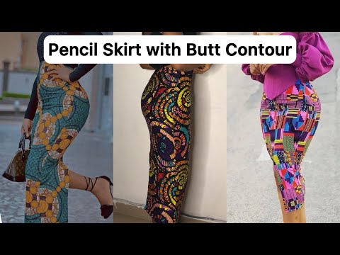 Видео: Как сшить приталенную юбку-карандаш с контуром ягодиц