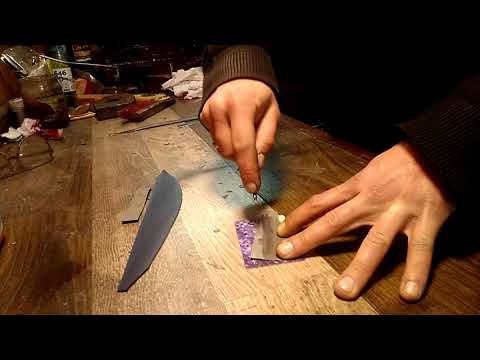 Видео: Заточка кромкореза для кожи