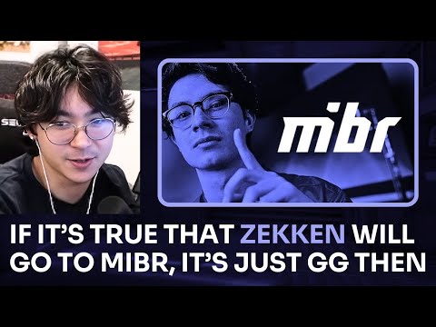 Видео: Размышления TenZ о присоединении Зеккена к MIBR и какую роль он сыграет