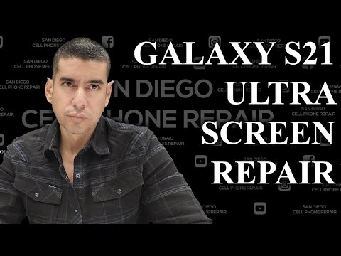 Видео: Замена экрана Samsung Galaxy S21 Ultra | Как отремонтировать