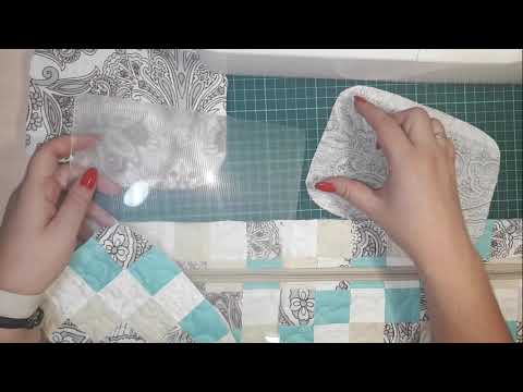 Видео: интересное изделие из квадратов. как быстро собрать разноцветное полотно из квадратов.