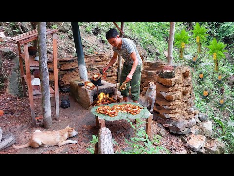 Видео: Полное видео: Первые 100 дней жизни в тропическом лесу — TA Bushcraft | В одиночку