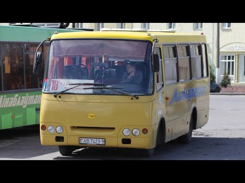 Видео: Информатор автобусного маршрута №18а (Ж/Д вокзал - Ул.Люси Чаловской)