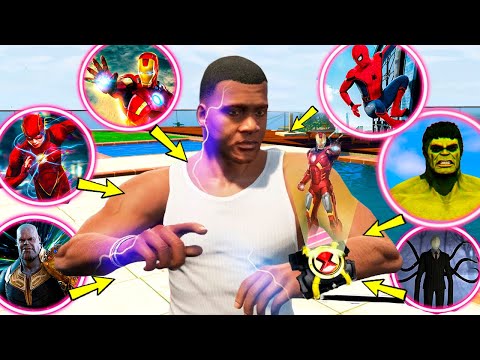 Видео: ФРАНКЛИН ГЕРОЙЛАРДЫҢ БАРЛЫҚ КҮШІ БАР САҒАТТЫ АЛДЫ (GTA V)