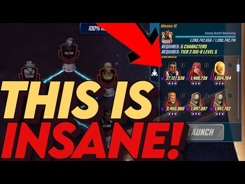 Видео: АБСОЛЮТНО БЕЗУМНО! Синие узлы Marvel только что просочились в MSF! MARVEL Strike Force