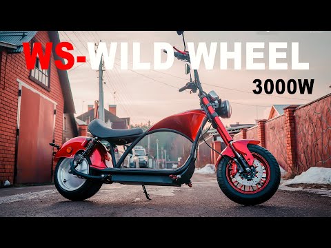 Видео: WHITE SIBERIA WILD WHEEL 3000W отзыв!Это CITYCOCO или Электрический мотоцикл?ОБЗОР CITY-COCO E-BIKE!